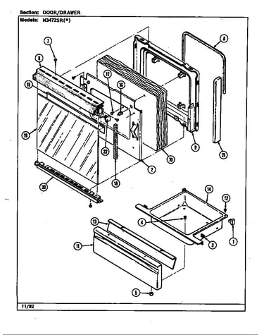 Door/drawer