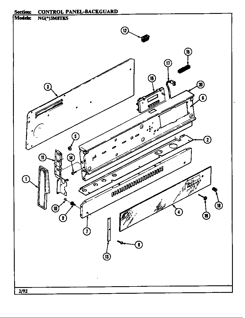 Control panel