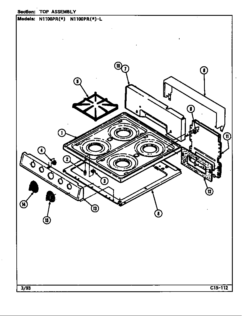 TOP ASSEMBLY