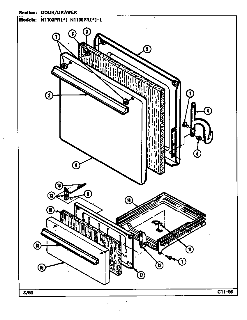 Door/drawer