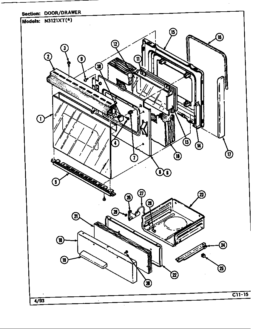 Door/drawer
