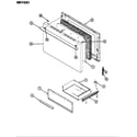 Norge NEW3G1 door/drawer diagram