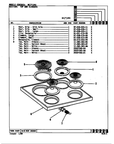 Top assembly
