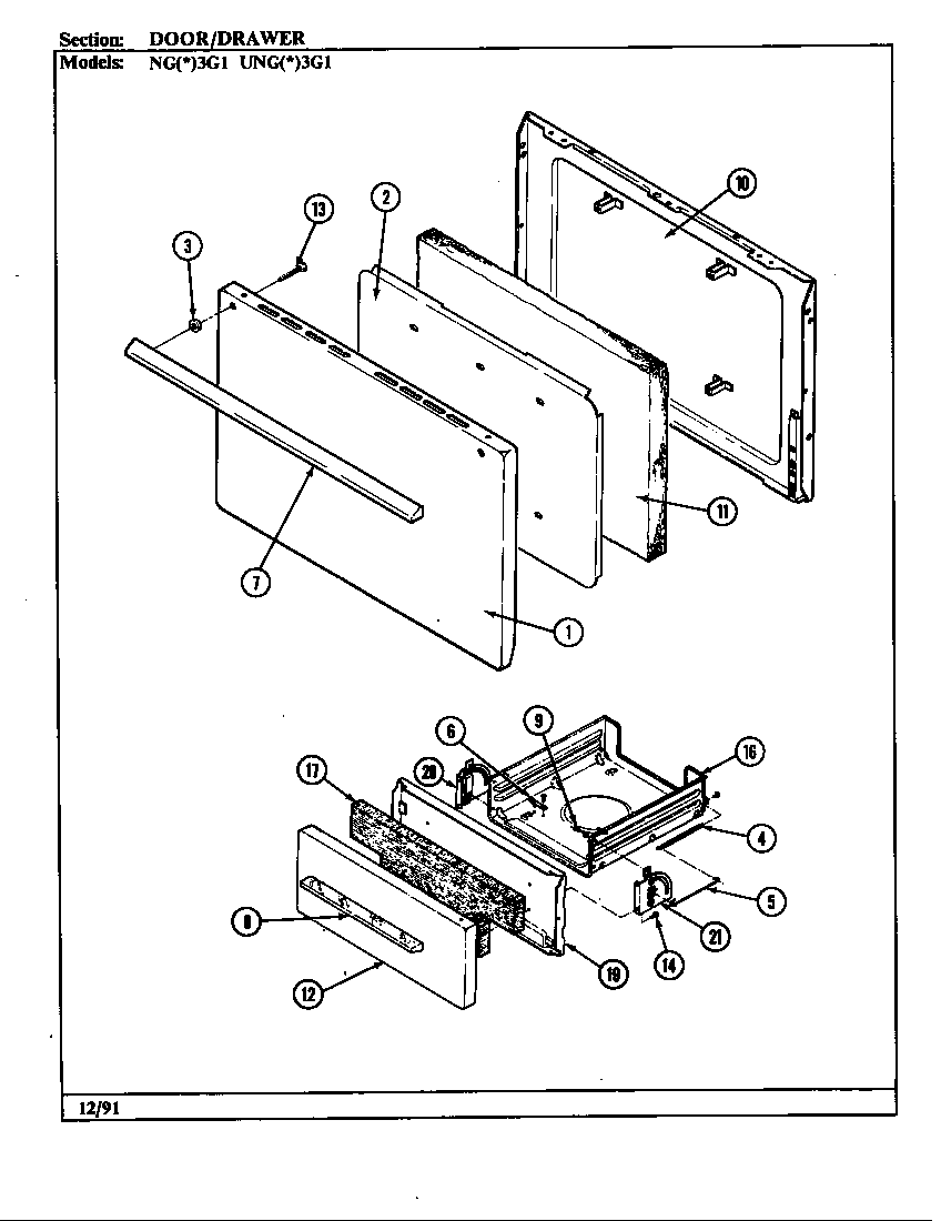 DOOR/DRAWER