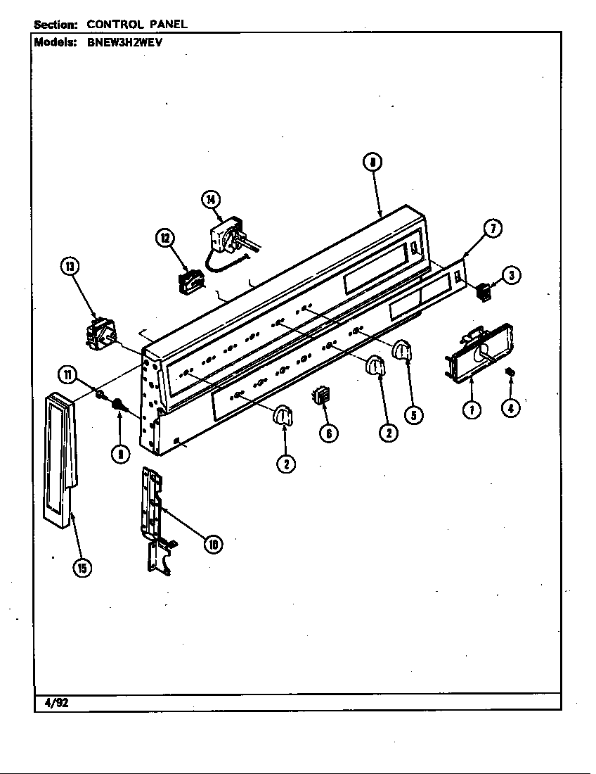Control panel
