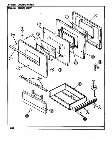 Door/drawer