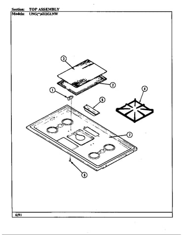 Top assembly