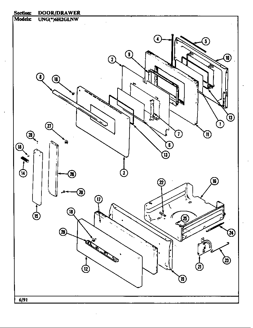 Door/drawer