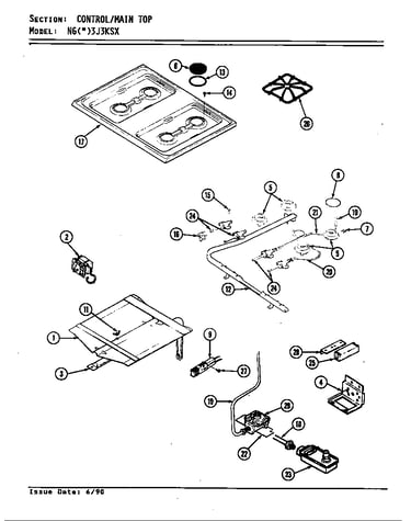 Top assembly