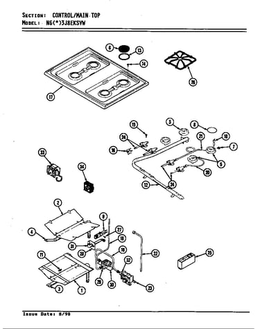 Top assembly