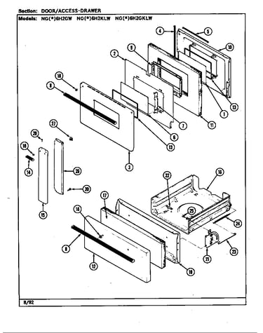 Door/drawer