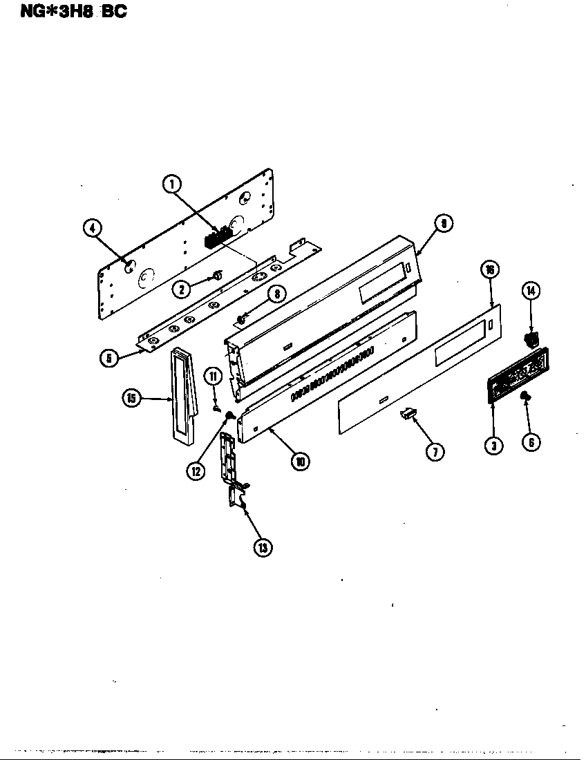 Control panel