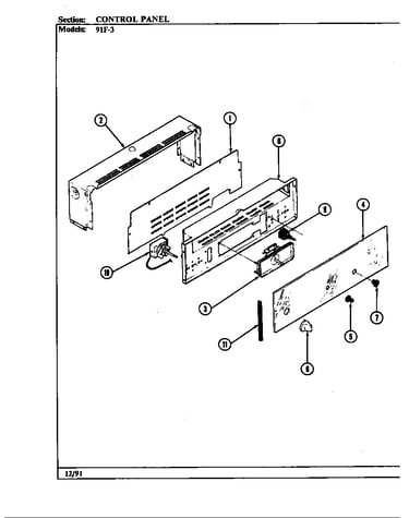 Control panel