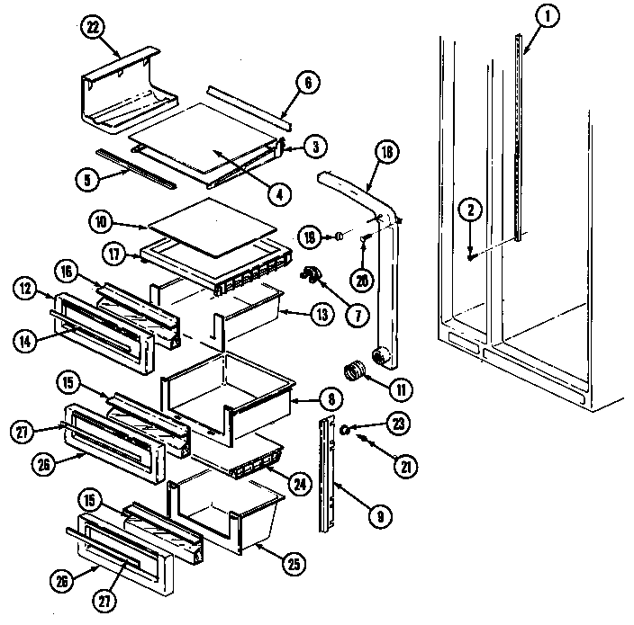 Shelves & accessories