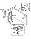 Freezer outer door