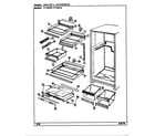 Crosley CT19X7A shelves & accessories diagram