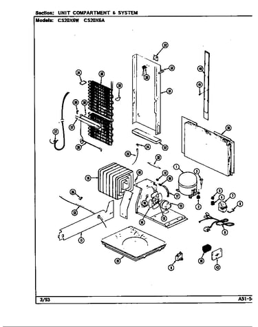 Unit compartment & system