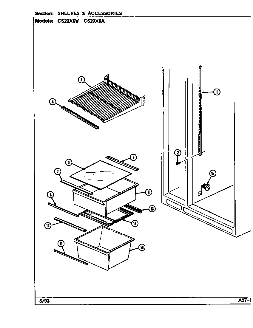 Shelves & accessories