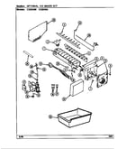 Optional ice maker kit