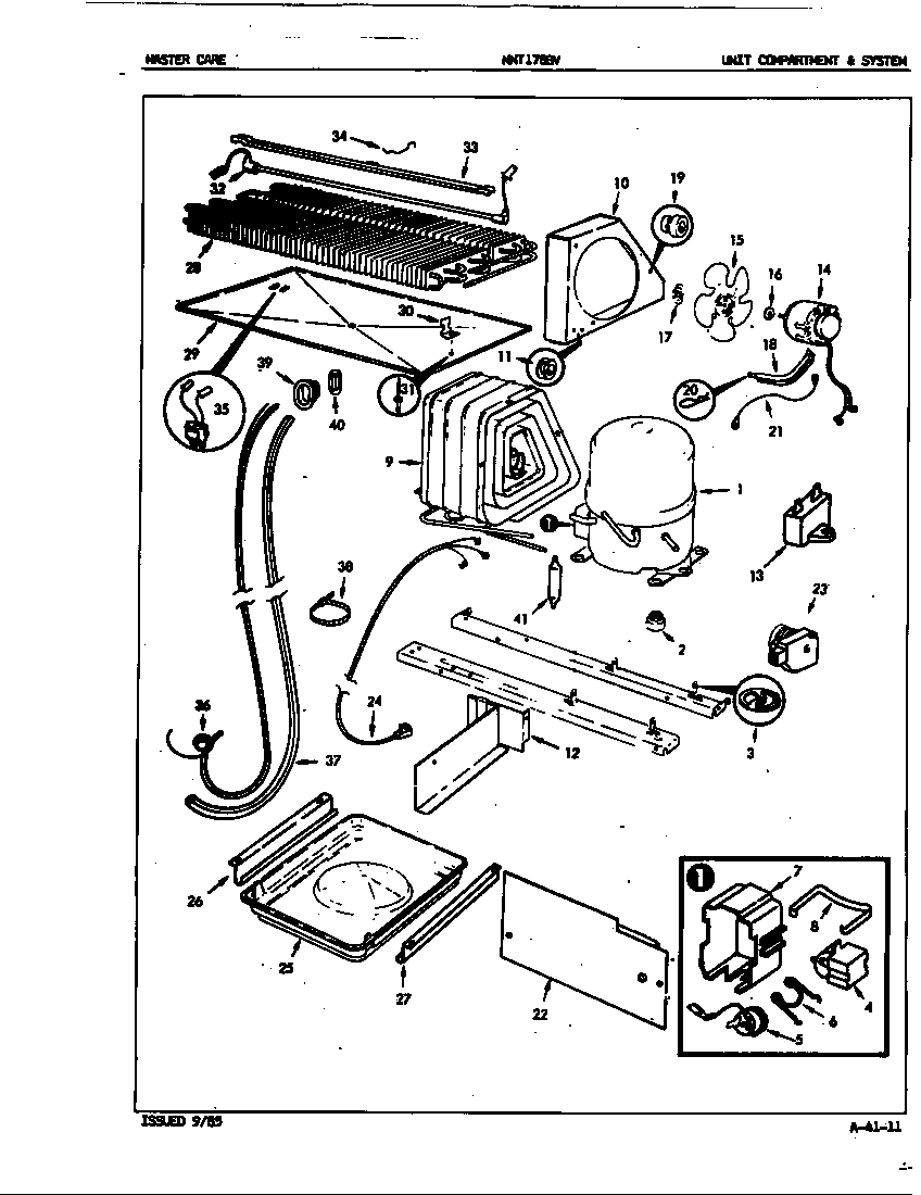Unit compartment & system
