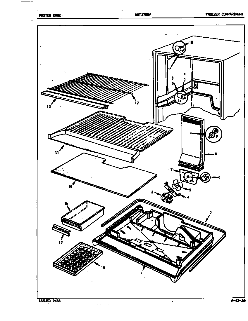 Freezer compartment