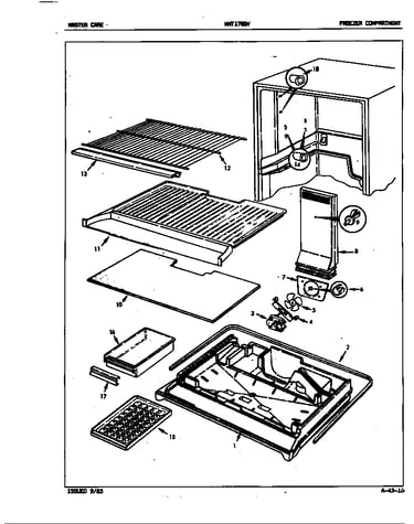 Freezer compartment