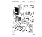 Magic Chef RC20HN-2A/9S05A unit compartment & system diagram