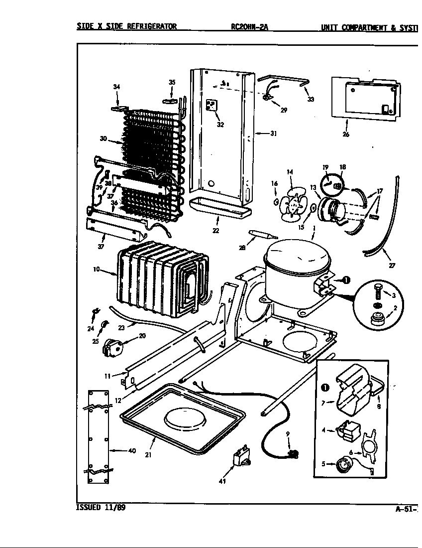 Unit compartment & system