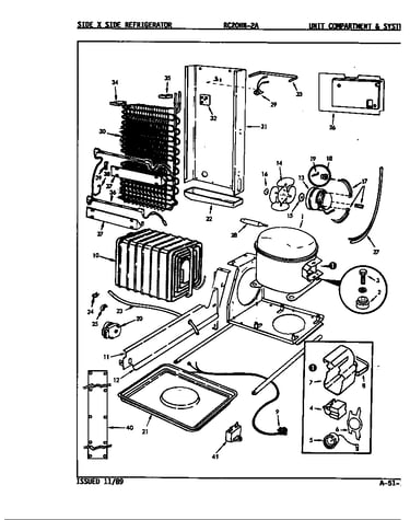 Unit compartment & system
