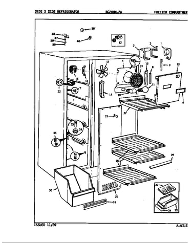 Freezer compartment