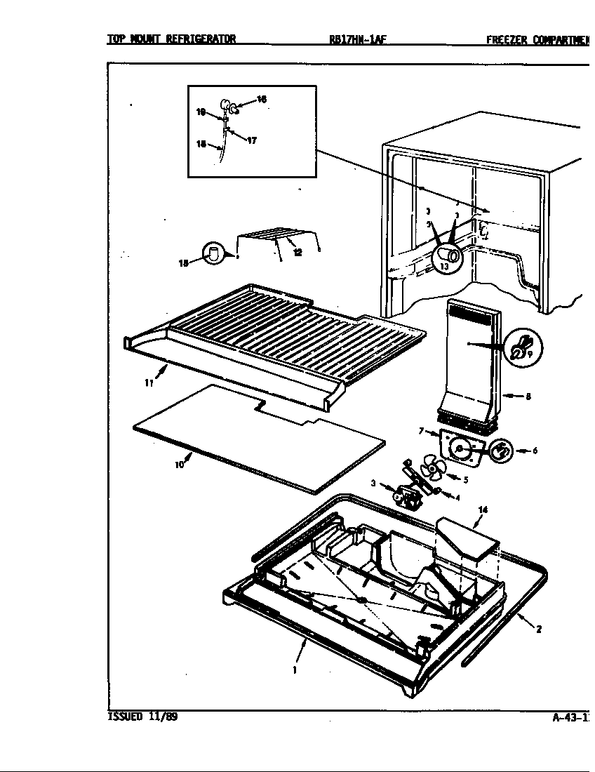 Freezer compartment