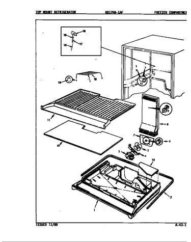 Freezer compartment