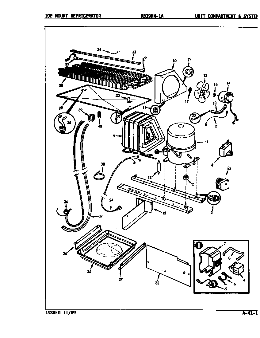Unit compartment & system