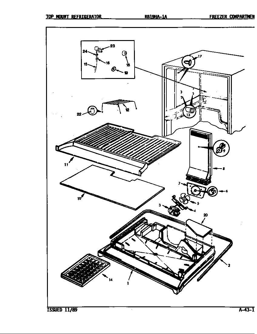 Freezer compartment