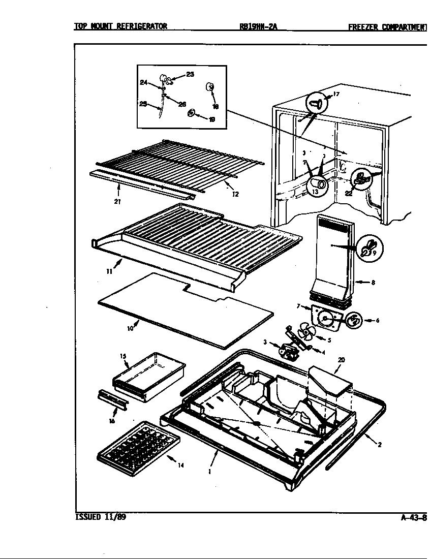 Freezer compartment