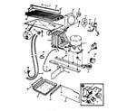 Magic Chef RB17KA-2AF/AG33A unit compartment & system (rb17ha-2a/9b48a) (rb17hb-2a/9b48a) (rb17hn-2a/9b48a) (rb17hy-2a/9b48a) (rb17ka-2a/ag31a) diagram