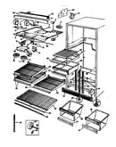 Fresh food compartment (rb17ha-2a/9b48a) (rb17ka-2a/ag31a) (rb17ka-2a/ag31b) (rb17ka-2a/bg31a) (rb17ka-2af/ag33a)