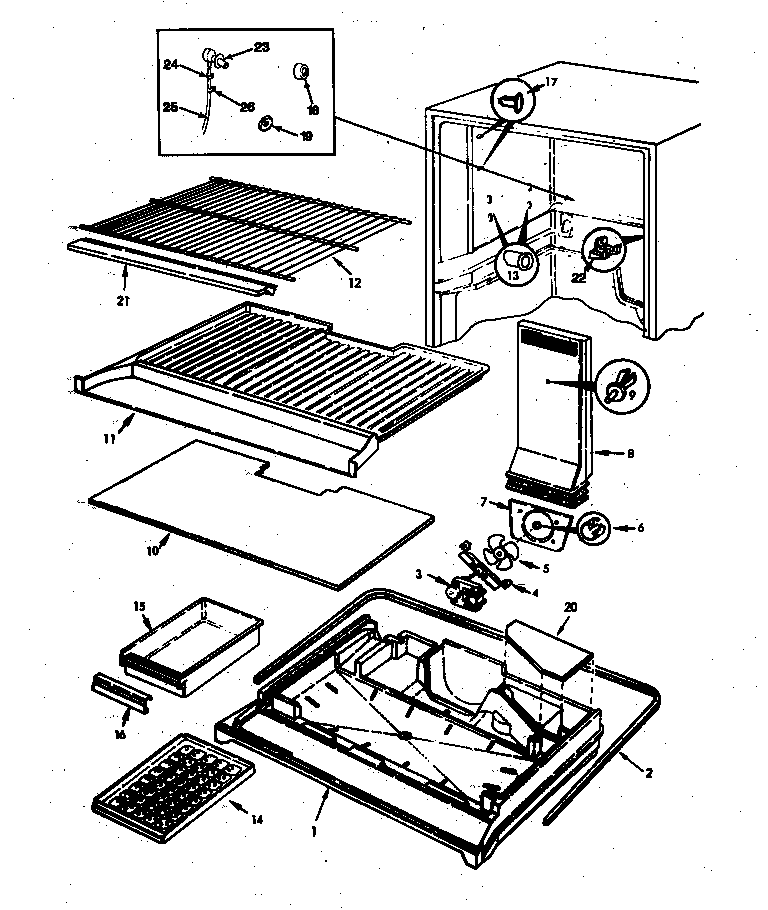 FREEZER COMPARTMENT (RB17HA-2A/9B48A) (RB17HB-2A/9B48A) (RB17HN-2A/9B48A) (RB17HY-2A/9B48A) (RB17KA-2A/AG31A)