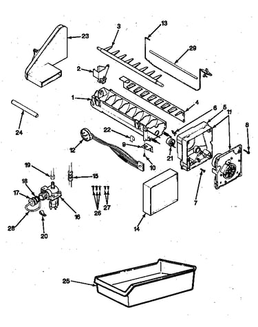Ice maker (rb17ka-2af/ag33a)