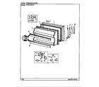 Crosley CNT19W7/CC53A freezer door diagram