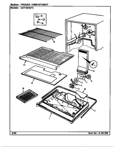 Freezer compartment