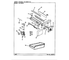 Crosley CNT19V6/CC51A optional ice maker kit diagram