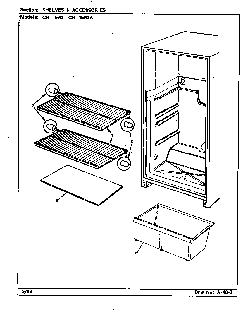 Shelves & accessories