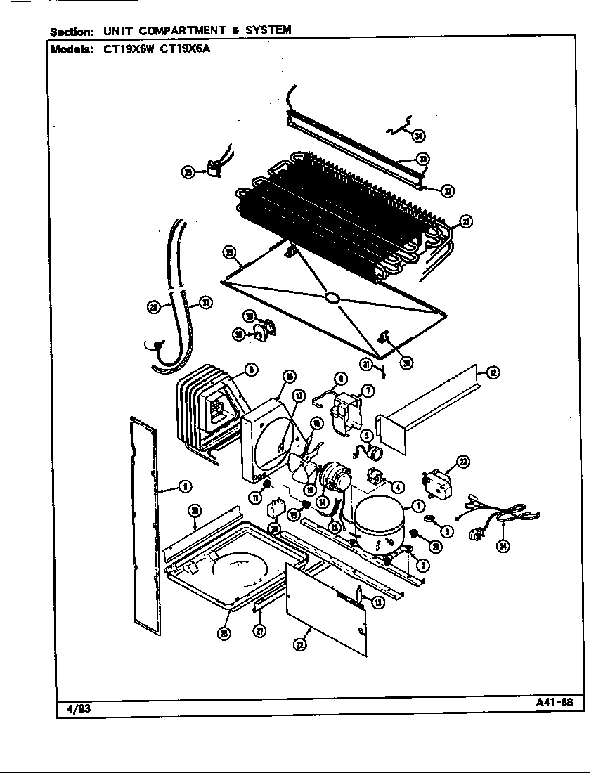 Unit compartment & system