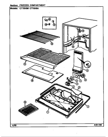 Freezer compartment