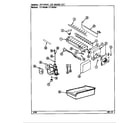 Crosley CT19X6W/DE66A optional ice maker kit diagram