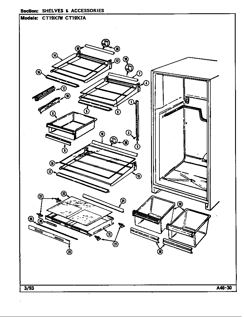 Shelves & accessories