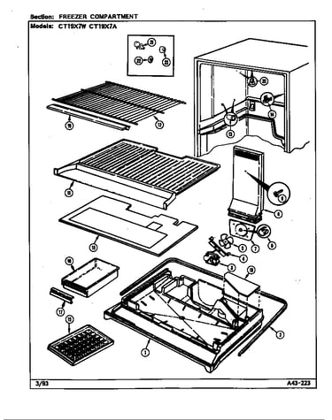 Freezer compartment
