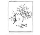 Crosley CT19X7W/DE64A optional ice maker kit diagram