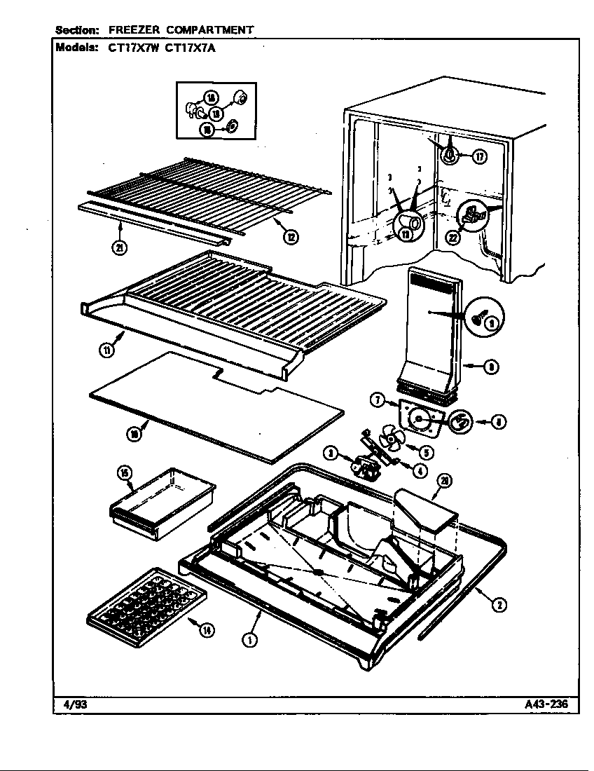 Freezer compartment
